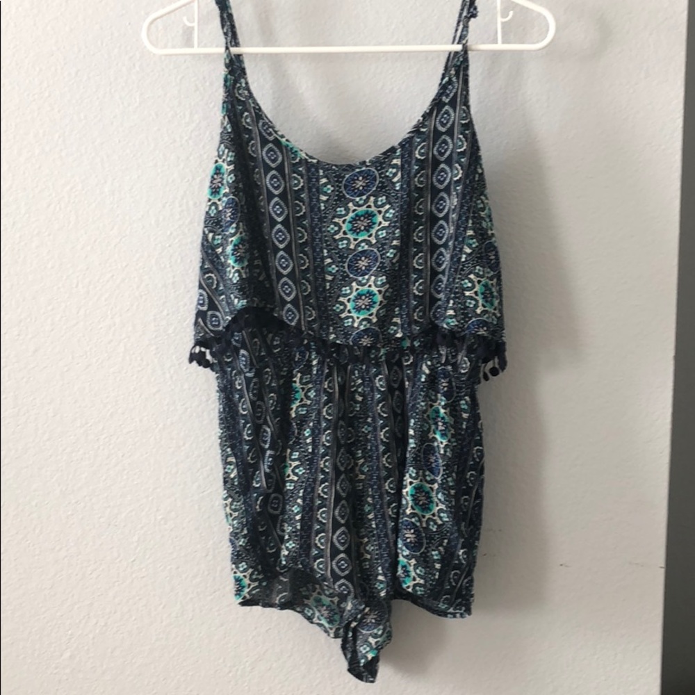 Blue Romper